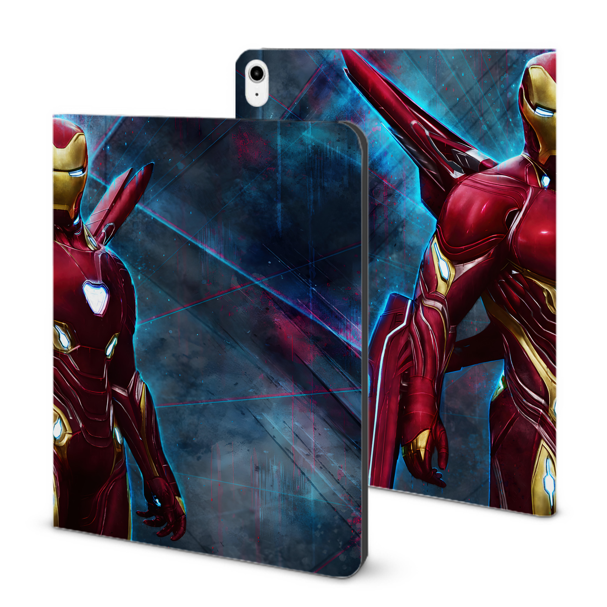 （画像用） アベンジャーズ The Avengers IPadケース ペンホルダー付き ブックスタイルデザイン